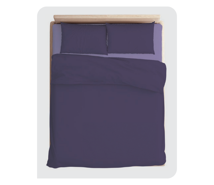 DYED 02 Parachute Purple Bedsheet