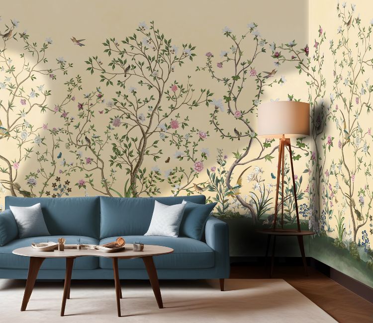 Floral Customized Wallpaper 937_DA