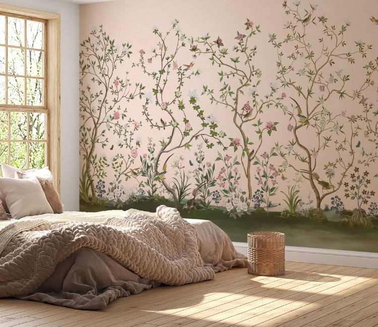 Floral Customized Wallpaper 938_DA