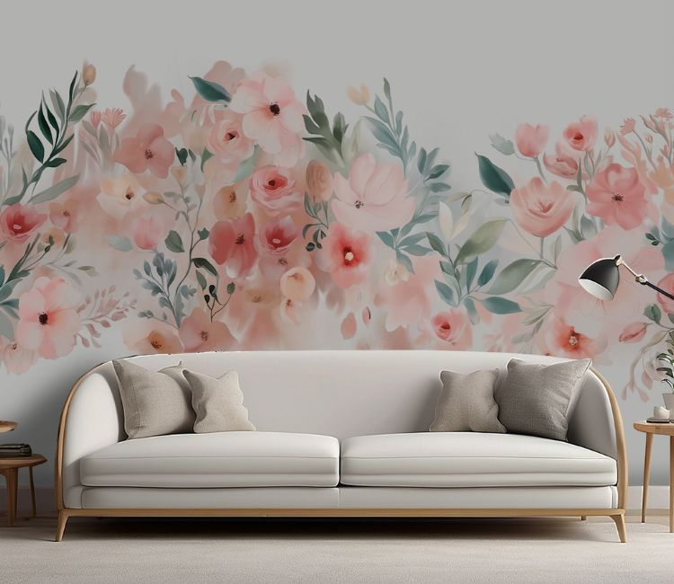Floral Customized Wallpaper 955_DA