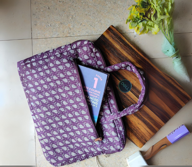 Delilah Printed Laptop Bag 1