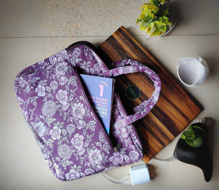 Delilah Printed Laptop Bag 12