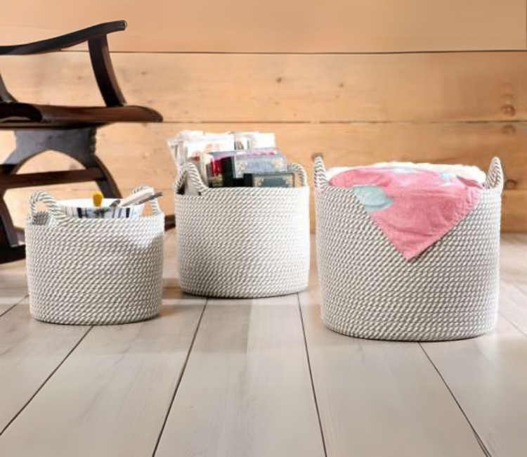 Utility Basket Crest 3 Pcs Set
