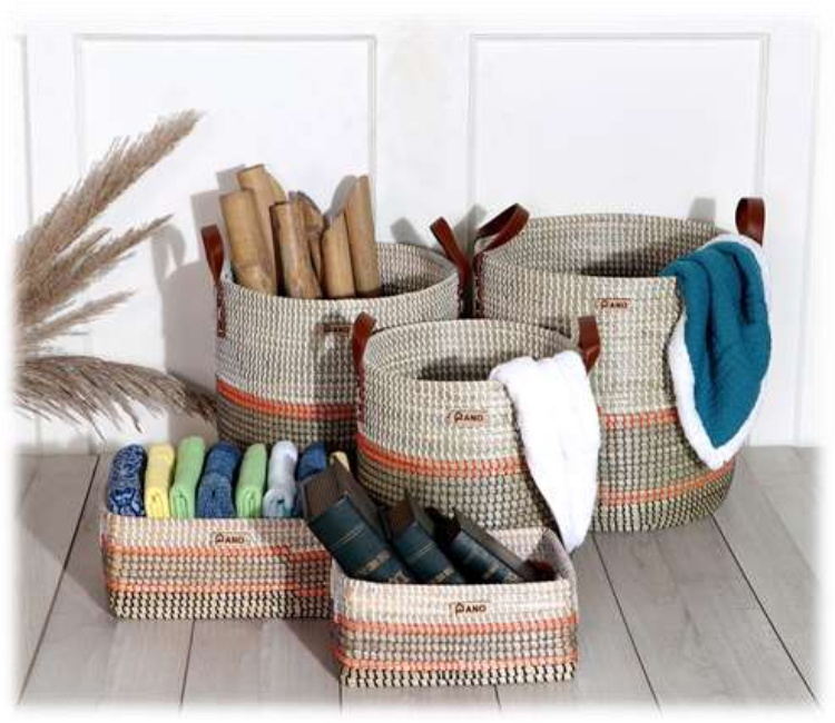 Nicobar Basket 5 Pcs Set