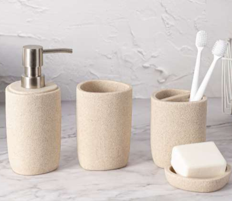 Pure ( 4 PCS Bath Set) CODE 1010  Bath Accessories