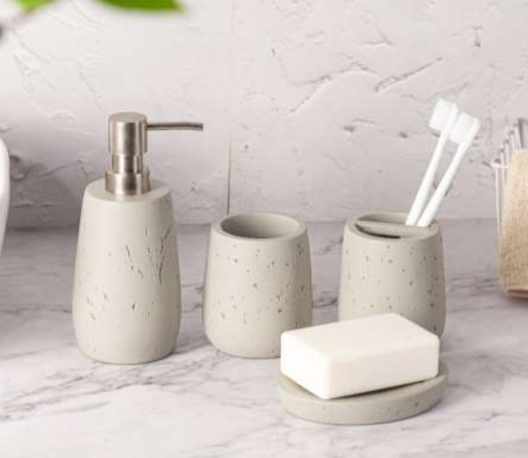 PURE ( 4 PCS Bath Set) CODE - 1004 Bath Accessories 2