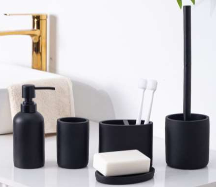 PURE (4PCS Bath Set) CODE - 1017 Bath Accessories 4