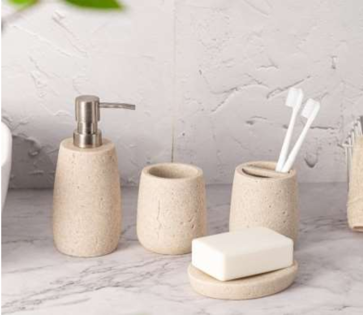PURE (4PCS Bath Set) CODE : 1005 Bath Accessories 3